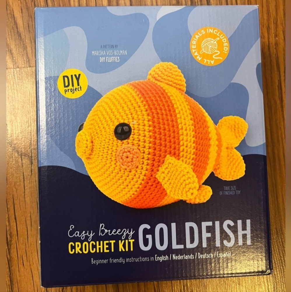 Easy Breezy Goldfish Crochet Kit